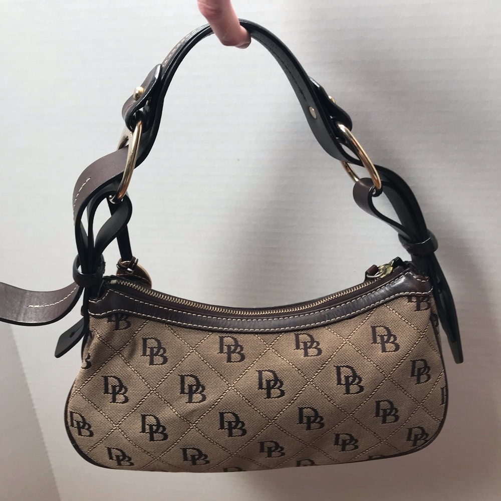 Dooney & Bourke signature canvas double zip bag - Picture 6 of 8